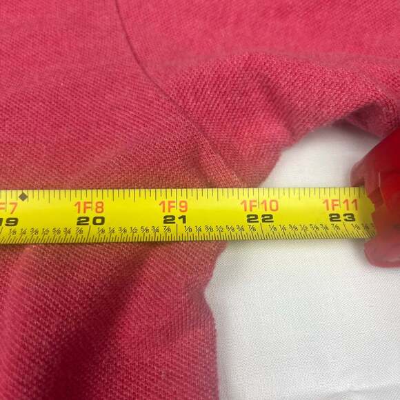 Ralph Lauren Polo Shirt Adult Large Rust Red Embroider Pony Mens - Picture 10 of 10